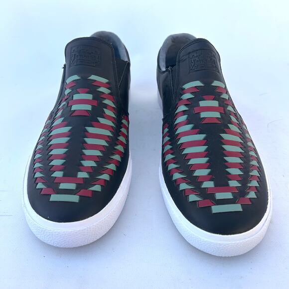 Nike Men’s SB Zoom Stefan Janoski Slip RM Sneakers Slip Ons 11.5 Black Woven - Picture 5 of 9